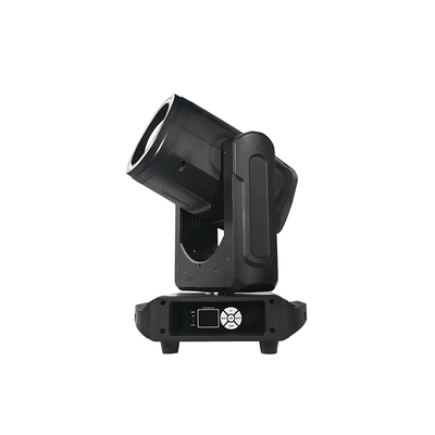 Concert stage lighting design with atmospheric beams