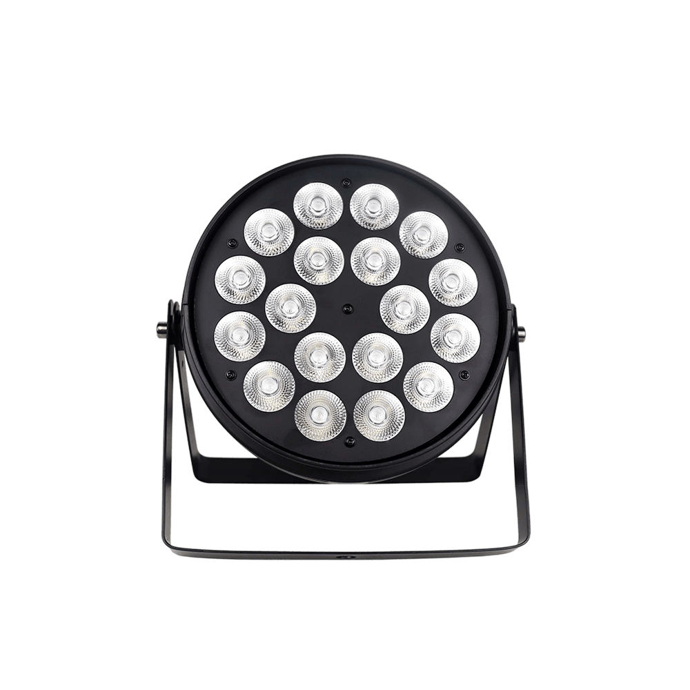 KLA-RAIN W18 high-performance RGBW PAR light front view